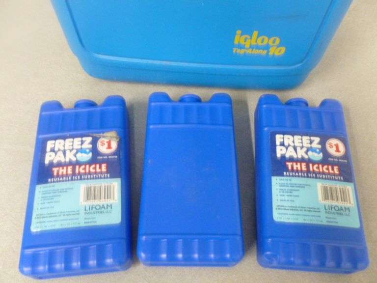Igloo Tag-Along 10 Lunch Cooler With Ice Packs