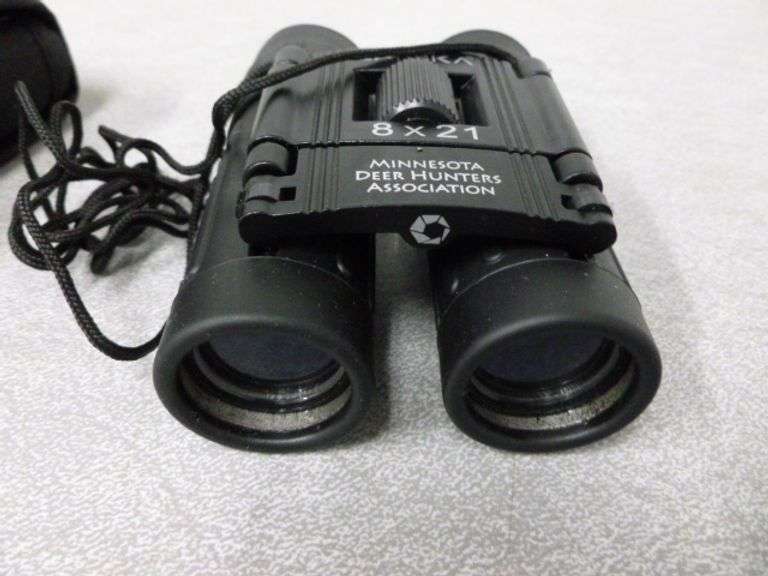 Barska Minnesota Deer Hunters Asso. - 8 x 21 Binoculars With Case