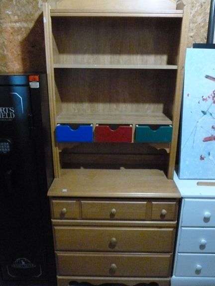 Palliser - 2 piece Wooden Step Back Hutch