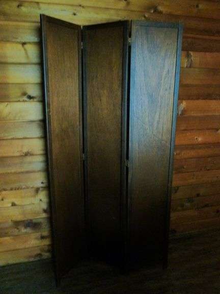 Mahogany - 3 Panel Room Divider
