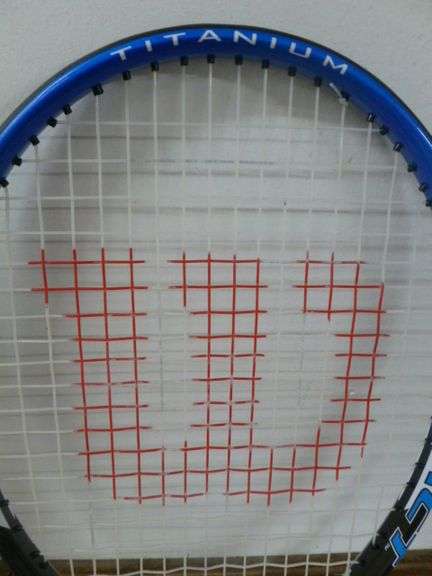 (2) Nice Wilson Titanium Tennis Rackets