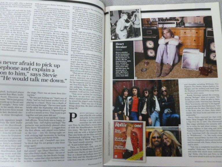 (2) Collectible 2017 Rolling Stone - Tom Petty Themed Magazines