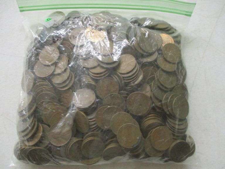 500+ Lincoln Wheat Cents - Assorted Dates & Mints