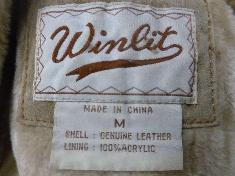 Winlet Women's Leather Jacket Size Medium