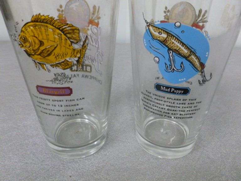(2) Collectible Leinenkugel's 16 Oz. Beer Glasses