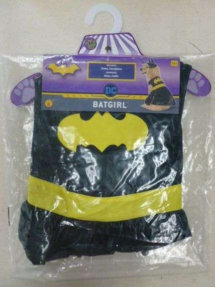 New Batman Dog Costume Size Medium
