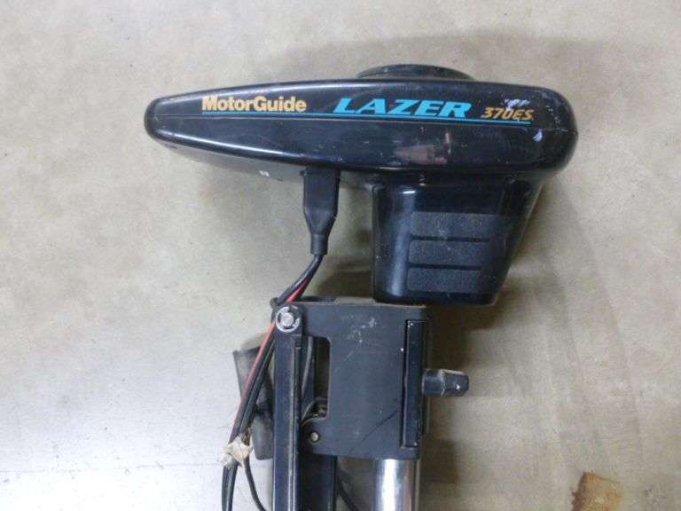Motor Guide Lazer 370ES Boat Trolling Motor With Foot Control