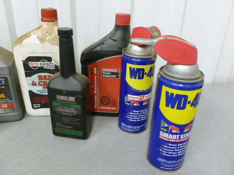 Group Of Part Containers Of Automotive Fluids