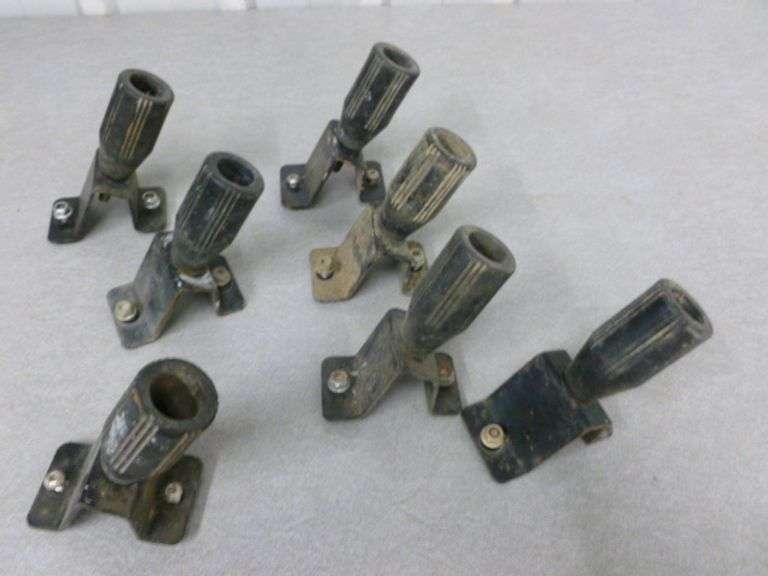 Group Of (7) Heavy Duty Reel Handles