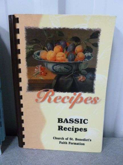 (2) Collector Cookbooks - Sacred Heart School / Church Of St. Benedicts