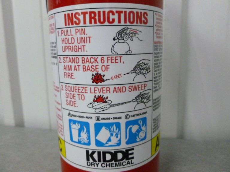 Kidde Dry Chemical 3 Lbs. Fire Extinguisher