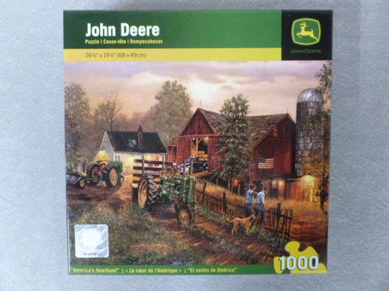 Collectible John Deere 1,000 Piece Puzzle