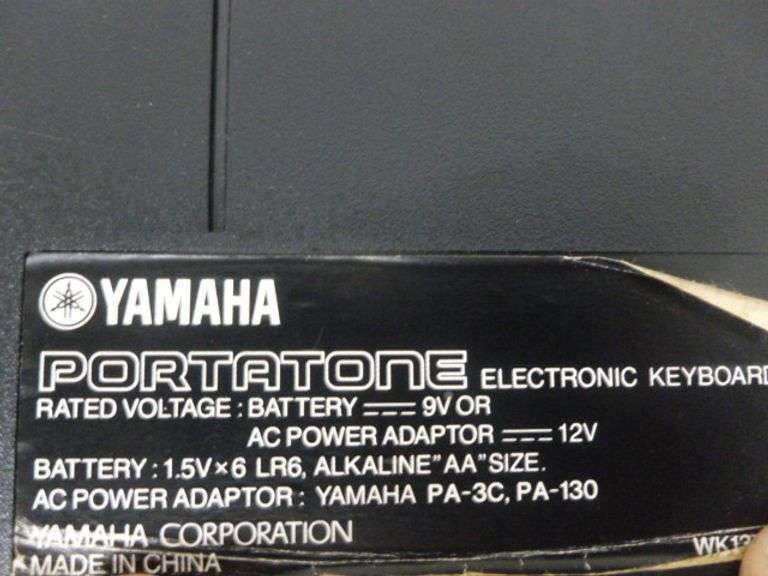 Yamaha Electronic Keyboard Model YPT-210