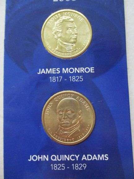 2008 US Mint Presidential $1 Collection Coins