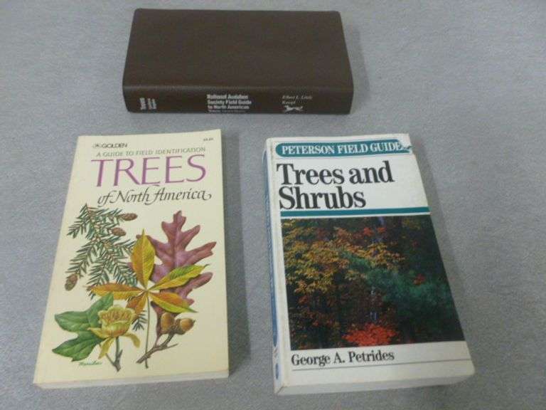 Group Of (3) Tree / Shrub / National Audubon Guide Books