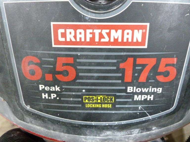 Large Craftsman Blower / Shop Vac - With Accessories