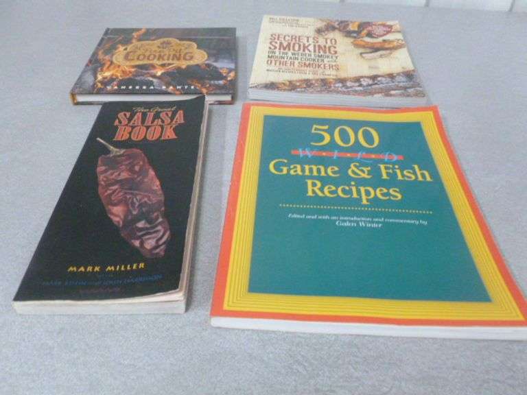 Group Of (4) Recipe / Cookbooks