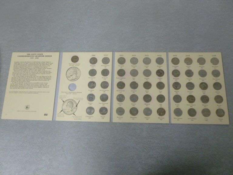 Fifty State Commemorative Quarter Dollar Set 1999-2008