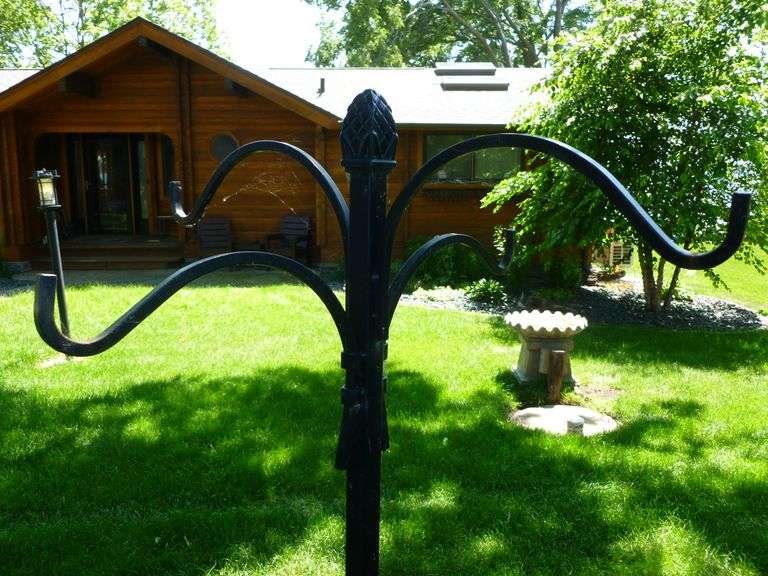 Quadruple Shepard's Hook - 60" H