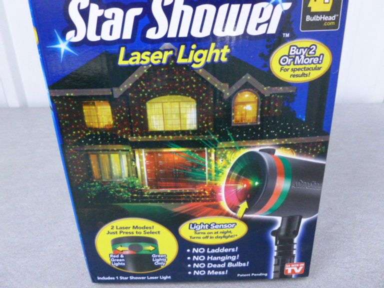 Star Shower Laser Light