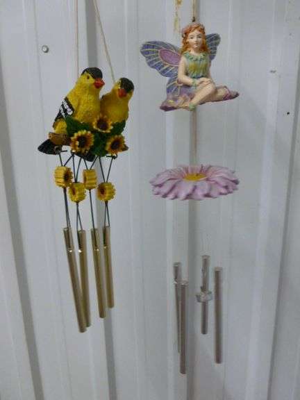 (2) Small Scale Wind Chimes - 10" L