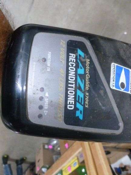 Motor Guide Lazer 370ES Boat Trolling Motor With Foot Control