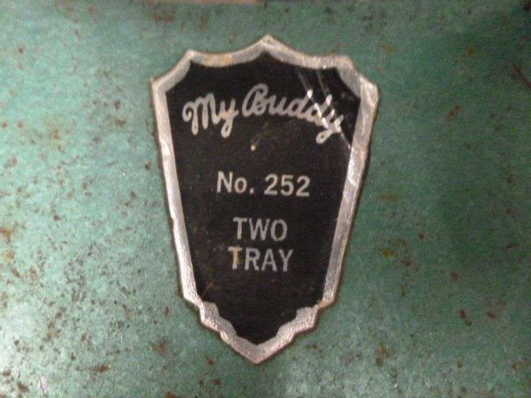 Vintage My Buddy No. 252 Metal Tackle Box