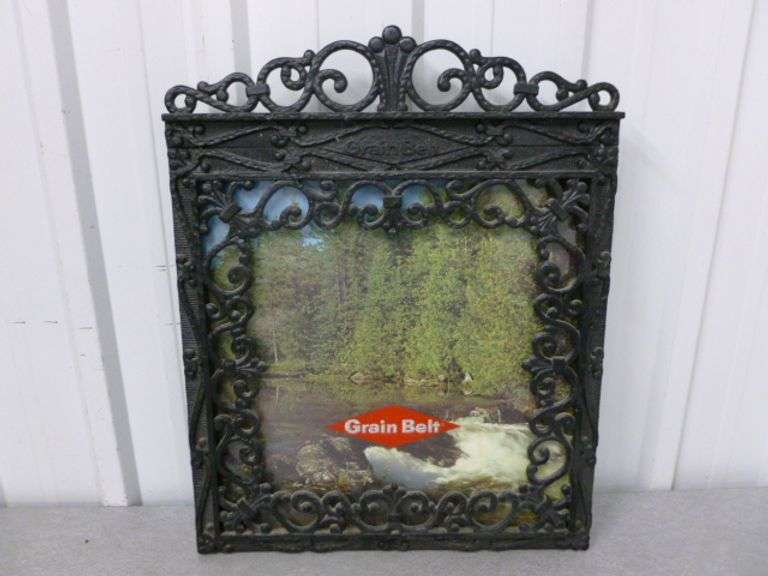 Vintage Beeco - Grain Belt Framed Beer Print - 15.5" x 19.5"