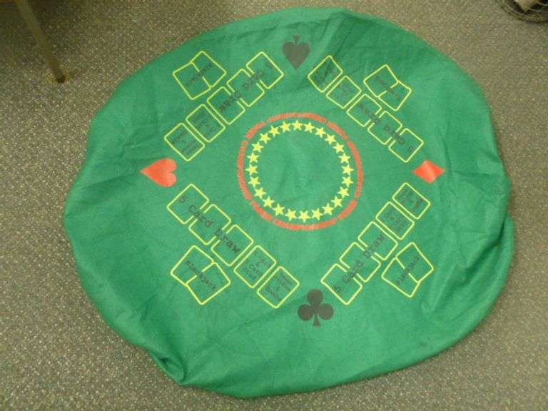Poker Table Topper For Round Card Table