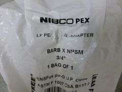 Group Of (20) New Nibco Pex Brass Female Swivel Adaptors