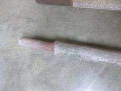 (2) Wooden Oars For Decor - 77.5" L