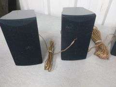 Group Of (5) - 6.5" Surround Speakers With Wire