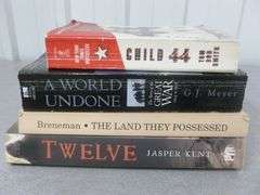 Group Of (4) Great War / Russia Themed Books