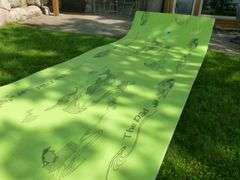 Large Aqualily Products Floating Lake Mat - 73" W x 16.5 Feet Long