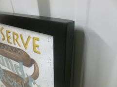 (2) DeWitt ' Laundry Room Themed ' Framed & Matted Signs