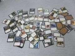 Large Group Of Collectible Magic The Gathering Trading Cards