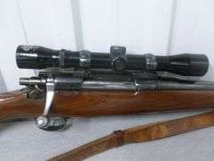 Winchester Model 1917 Sporterized 30-06 Bolt Action Rifle With Jana 4x32 Scope