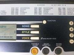 Yamaha Electronic Keyboard Model YPT-210