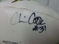 Collectible Minnesota Vikings Football With Several Authentic Autographs