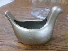 Group Of Household Decor / Cast Iron Stem Candle Holder