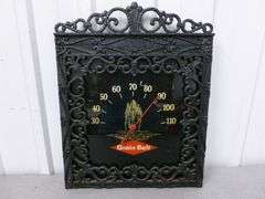 Vintage Beeco - Grain Belt Framed Beer Thermometer - 15.5" x 19.5"