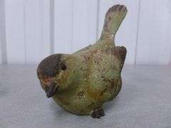 (3) Mantle Decor Birds - Includes (2) Wildlife Garden Carved Wooden Birds