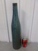 Nice Glazed Pottery Vase - 21" H