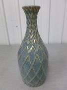 Nice Glazed Ceramic Vase - 14.5" H