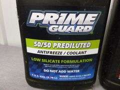 (3) Partial 1 Gallon Containers Of Antifreeze