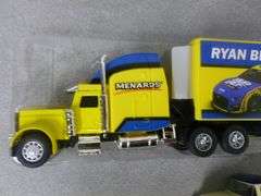 Collectible John Menard - Labor Day Semi Truck & Trailer - 14" L - Denver Die Cast Truck - 4.5" L