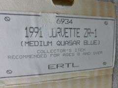 New Collectible Ertl - AMT 1991 Corvette ZR-1 Dealer Promo Car No. 6934