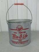 Frabill's Min-O-Life 480 Galvanized Steel Minnow Bucket - Nice