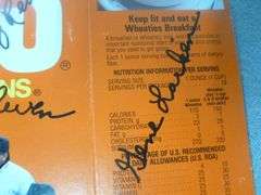 (2) Collectible Wheaties - Minnesota Twins 1987 World Series Boxes - Includes Authentic Autographed