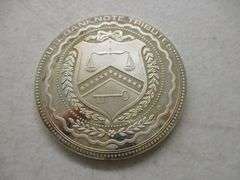Ronald Reagan $5000 Silver Plated Medal